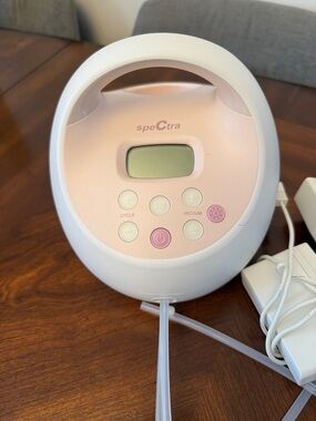 Spectra Electric Breast Pump - Pink & White